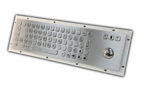 Vandal Resistant Panelmount Keyboard